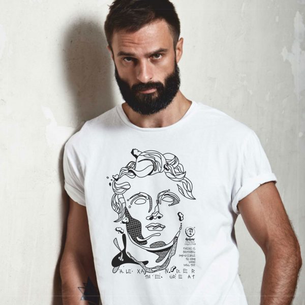 Cretoons Alexander the Great Mens T-Shirt - Heritage Collection
